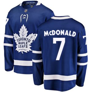 Herren Toronto Maple Leafs Eishockey Trikot Lanny McDonald #7 Breakaway Königsblau Fanatics Branded Heim